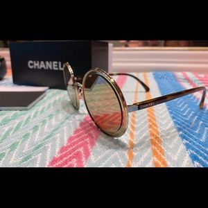 Chanel 14k Gold Sunglasses